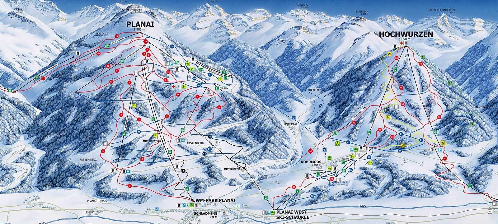 Panorama Planai Hochwurzen